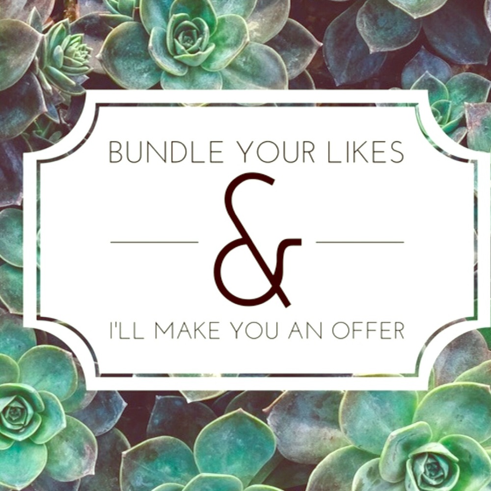 Bundle your likes & I will make you an offer!